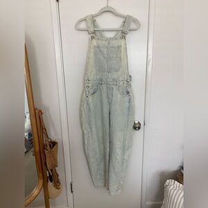 Free People Barrel Overalls